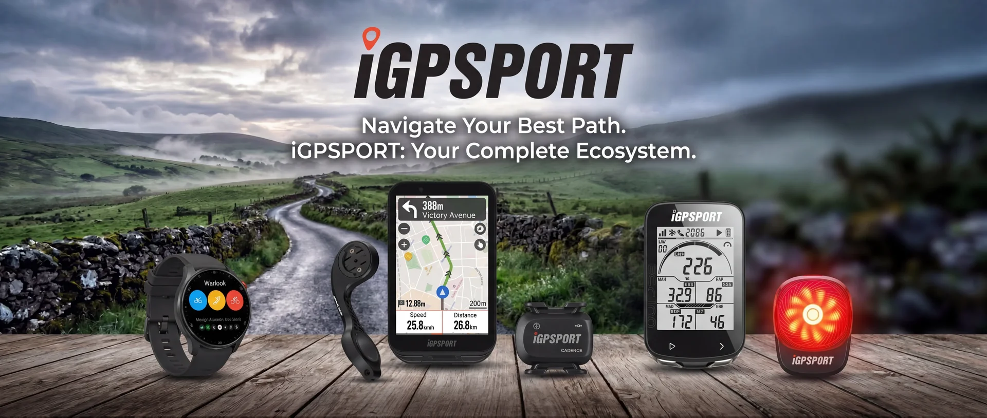 iGPSPORT - Navigate Your Best Path with GPS bike computers, sensors and smartwatches