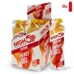 High 5 Energy Gel 20 Pack Caffeine