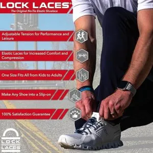 Lock Laces No-Tie Shoelaces
