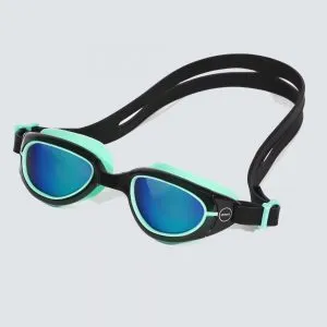 Kids Aquahero Goggles Black/Green